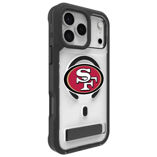 San Francisco 49ers Rainier Snap for MagSafe Phone Case with Stand - Logo