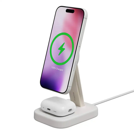 Mophie 2-in-1 Wireless Charging Stand for Phone & Apple AirPods