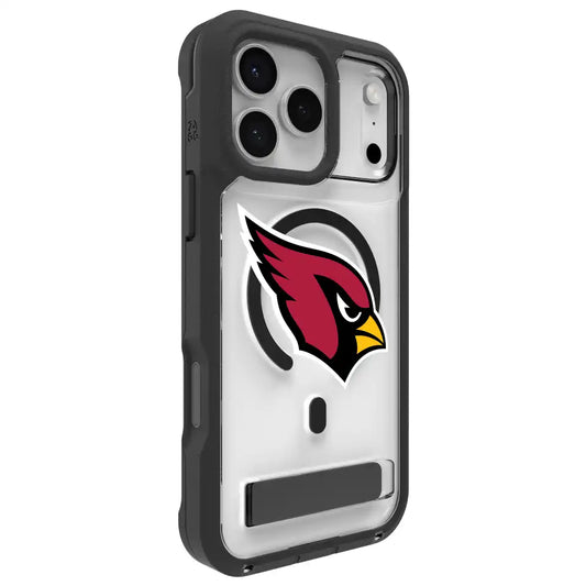 Arizona Cardinals Rainier Snap for MagSafe Phone Case with Stand - Logo