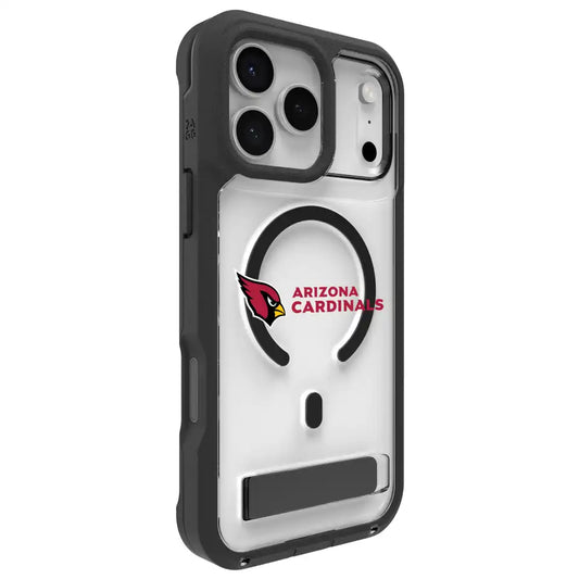 Arizona Cardinals Rainier Snap for MagSafe Phone Case with Stand - Team Name