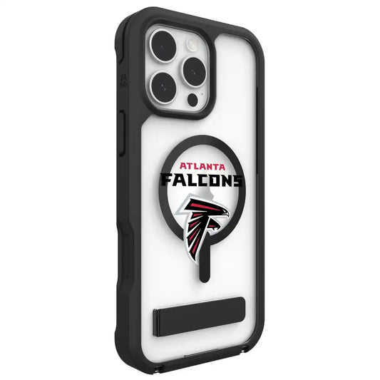 Atlanta Falcons Rainier Snap for MagSafe Phone Case with Stand - Logo
