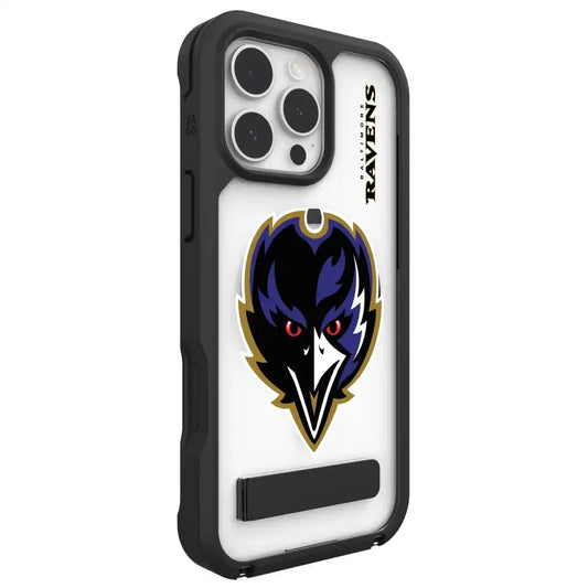 Baltimore Ravens Rainier Snap for MagSafe Phone Case with Stand - Poe