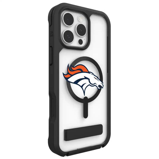 Denver Broncos Rainier Snap for MagSafe Phone Case with Stand - Logo
