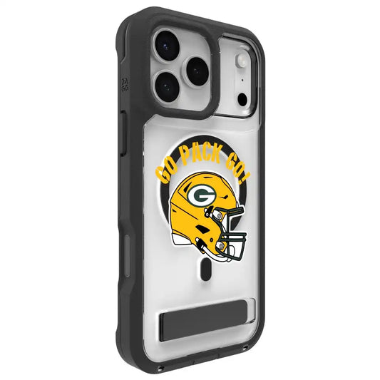 Green Bay Packers Rainier Snap for MagSafe Phone Case with Stand - Helmet