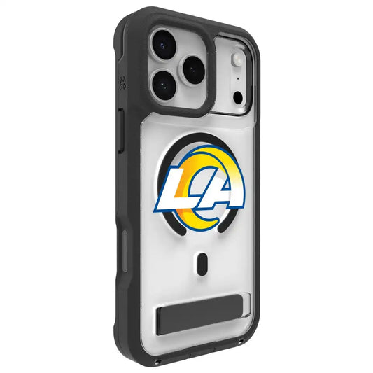 Los Angeles Rams Rainier Snap for MagSafe Phone Case with Stand - Logo