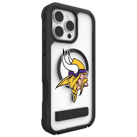 Minnesota Vikings Rainier Snap for MagSafe Phone Case with Stand - Logo
