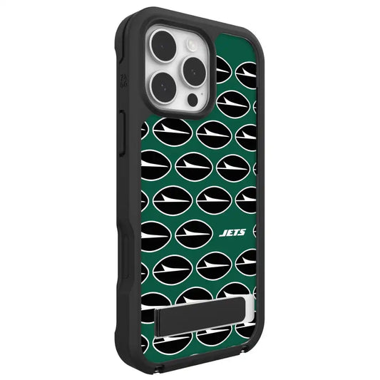 New York Jets Rainier Snap for MagSafe Phone Case with Stand - Logo Pattern
