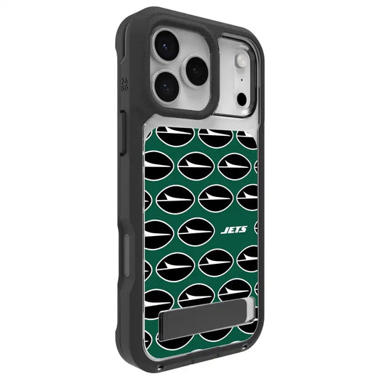 New York Jets Rainier Snap for MagSafe Phone Case with Stand - Logo Pattern