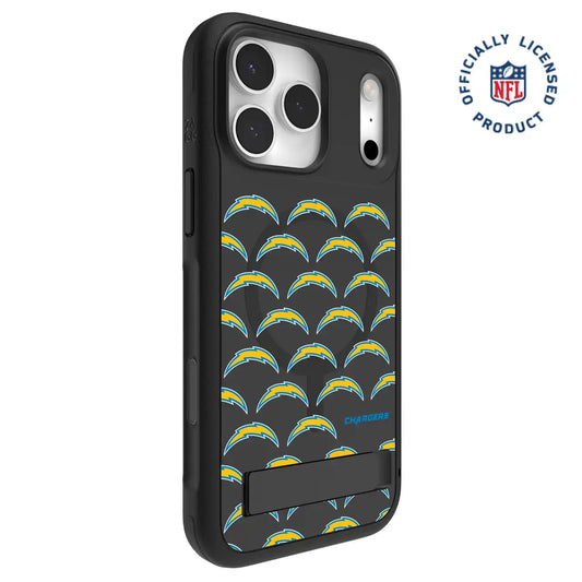 Los Angeles Chargers Sedona Snap for MagSafe Phone Case with Stand - Logo Pattern