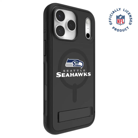 Seattle Seahawks Sedona Snap for MagSafe Phone Case with Stand - Logo
