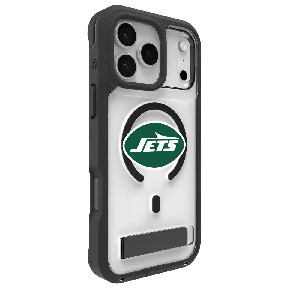 New York Jets Rainier Snap for MagSafe Phone Case with Stand - Logo